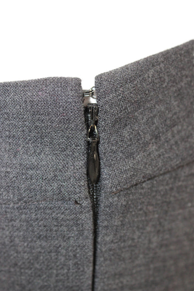 J Crew Womens Gray Wool Dress Pants Size 00