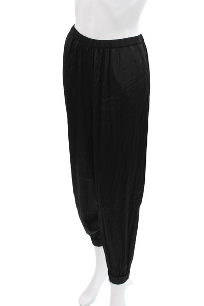 Alice + Olivia Womens Jogger Pants Black Pull On Size XS