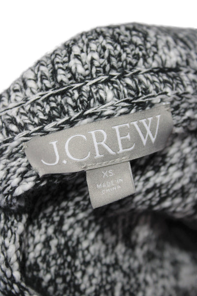 J Crew Womens Black Collared Cardigan Long Sleeve Size XS