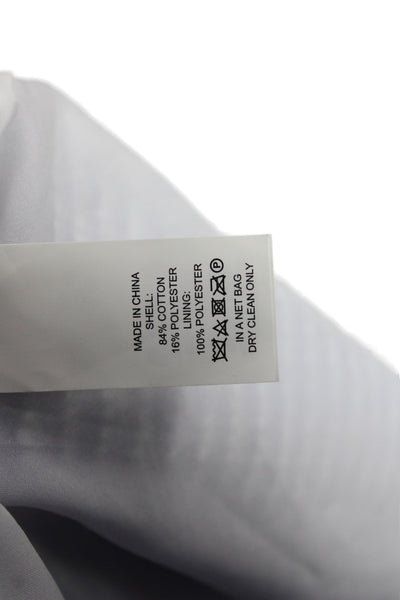 Kate Spade New York Women Shift Dress Blue Herringbone Size 8