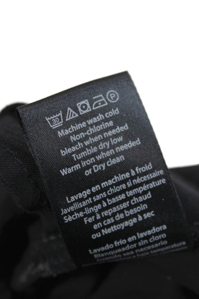 Rachel Zoe Womens Skinny Black Jeans Cotton High Rise Inseam 32 Size 30