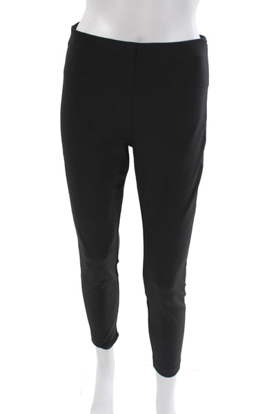 Club Monaco Women Ankle Pants Black Zip Inseam 26 Size 2