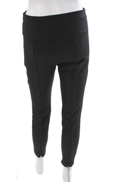 Club Monaco Women Ankle Pants Black Zip Inseam 26 Size 2