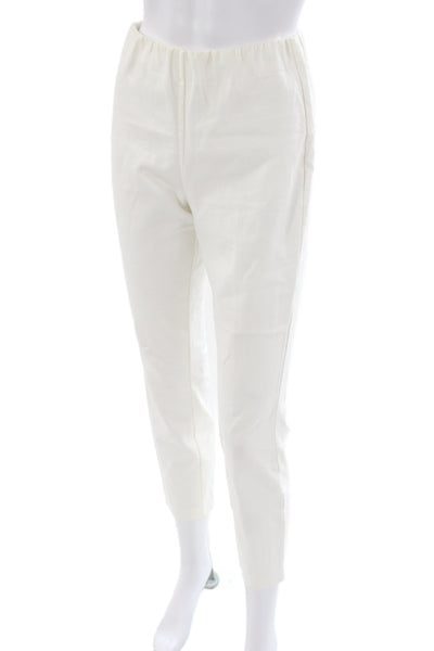 Rag & Bone Women Ankle White Cotton Pants Size 2