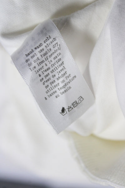 Rag & Bone Women Ankle White Cotton Pants Size 2
