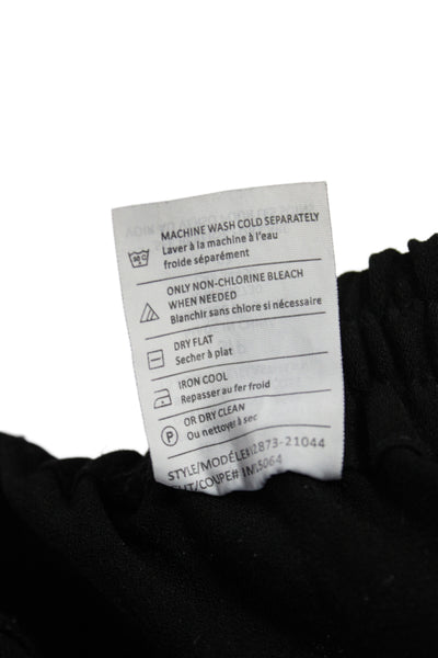 Vince Womens Jogger Pants Black Pull On 100% Polyester Size S