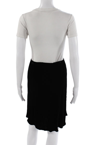 blue stem Women Straight Pencil Skirt Black Pull On Size M