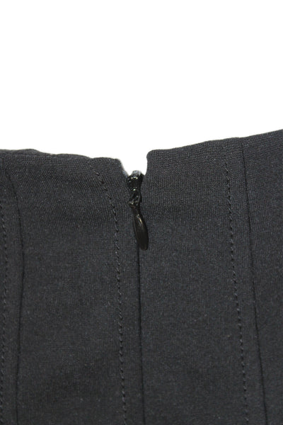 Kay Unger Women Trumpet Skirt Black Zip Viscose Size 10