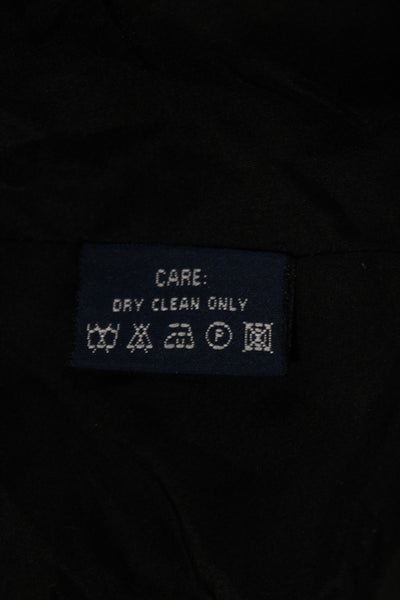 Ralph Lauren Blue Label Womens Basic Jacket Black Cotton Long Sleeve Size 2