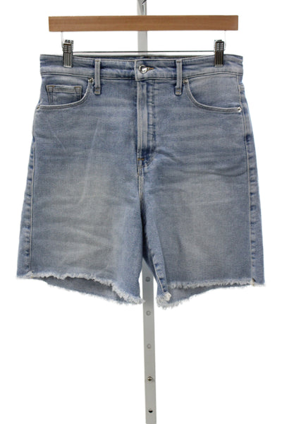 Good American Women Cut-Off Shorts Blue Size 8