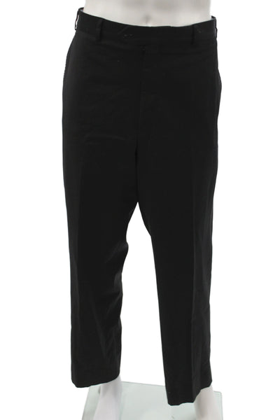 Kirkland Signature Mens Dress Pants Black Wool Size 36