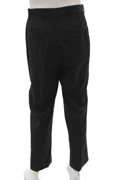 Kirkland Signature Mens Dress Pants Black Wool Size 36