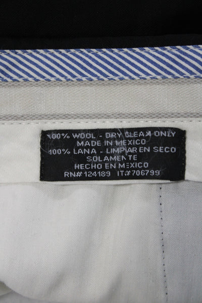 Kirkland Signature Mens Dress Pants Black Wool Size 36