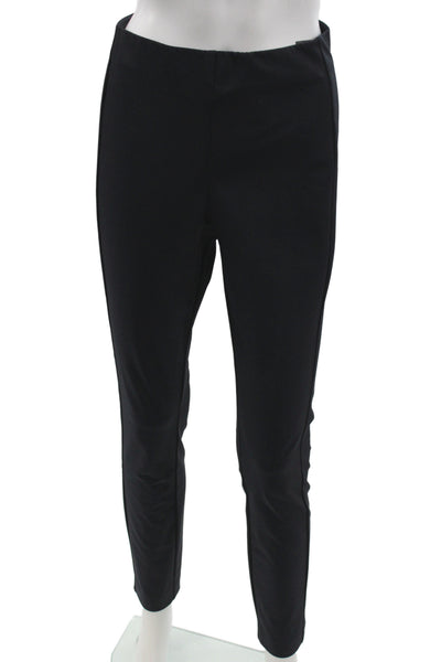 Theory Womens Dress Pants Black Polyester Zip Size 4