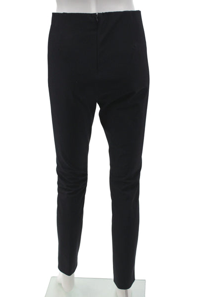Theory Womens Dress Pants Black Polyester Zip Size 4