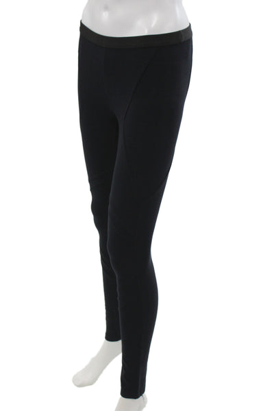 Helmut Lang Womens Ankle Leggings Black Size S