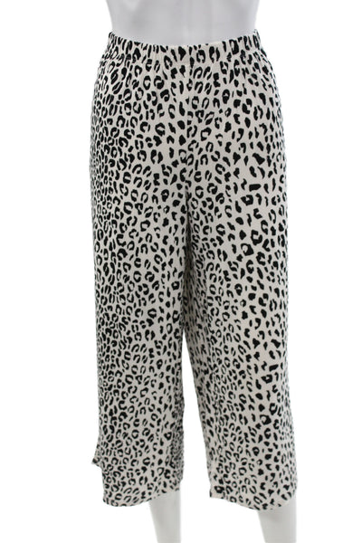 Kate Spade Women's Short Sleeves Two Piece Animal Print Pajama Sets Size L