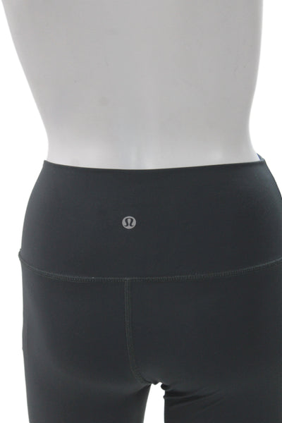 Lululemon Women Capri Leggings Black Size 4