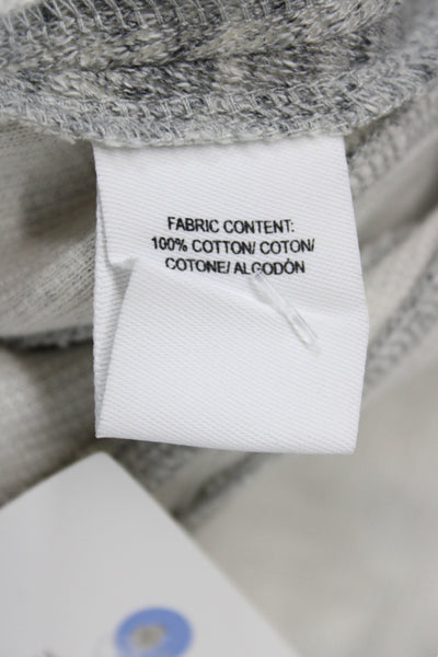 Derek Lam 10 Crosby Womens Mini Gray Cotton Skirt Zip Size 0
