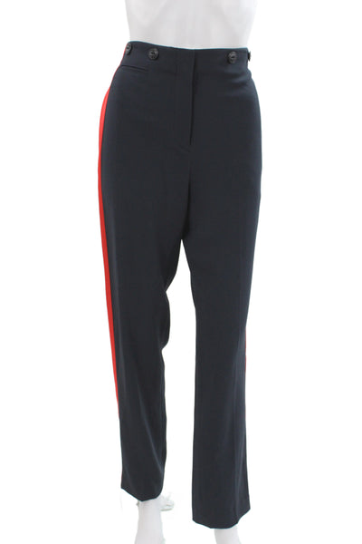 Rag & Bone Women Black Dress Pants Button Front 32in Inseam Size 2