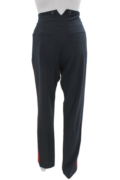 Rag & Bone Women Black Dress Pants Button Front 32in Inseam Size 2