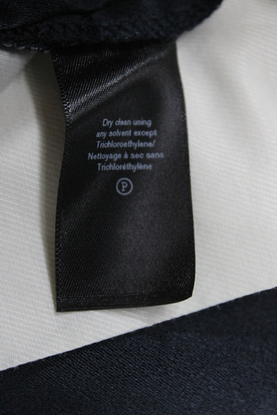Rag & Bone Women Black Dress Pants Button Front 32in Inseam Size 2