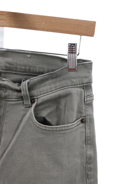 Marine Layer Mens Straight Green Cotton Jeans Size 32