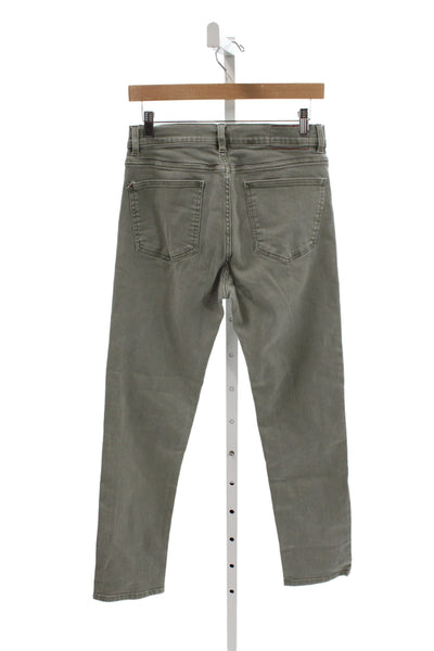 Marine Layer Mens Straight Green Cotton Jeans Size 32