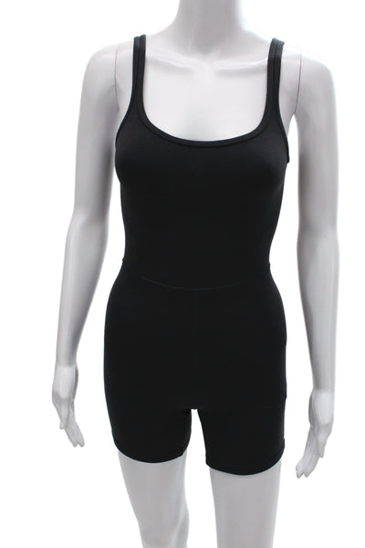 Wilfred Women Black Sleeveless Unitard Scoop Neck Size XS