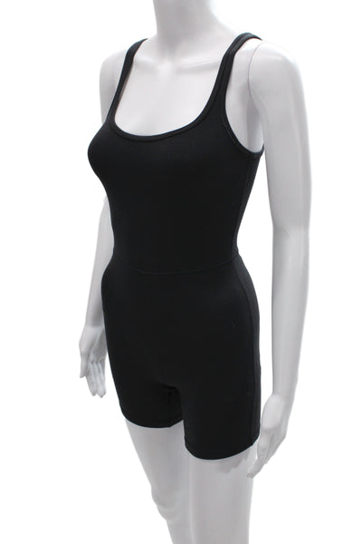 Wilfred Women Black Sleeveless Unitard Scoop Neck Size XS