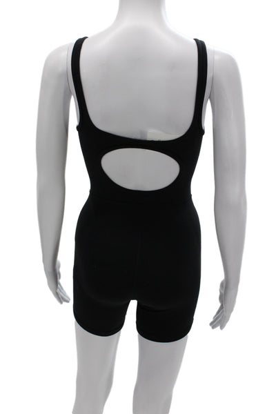 Wilfred Women Black Sleeveless Unitard Scoop Neck Size XS