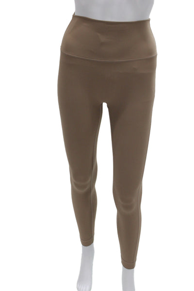 Set Active Womens Ankle Brown Leggings Athleisure Size M