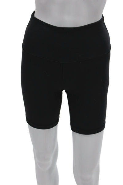 TNA Women Biker Shorts Black Athleisure Size S