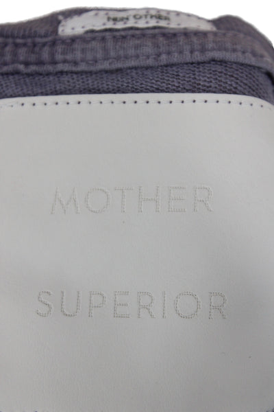 Mother Superior Women Jersey Graphic Purple Short Sleeve T-Shirt Size XS