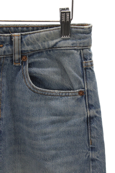 Zara Women Mom Jeans High Rise Blue 100% Cotton Inseam 29 Size 2