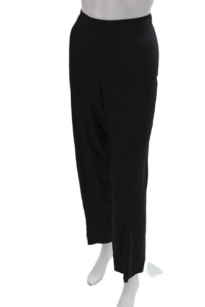 Lafayette 148 New York Women Dress Pants Black Wool Size 10