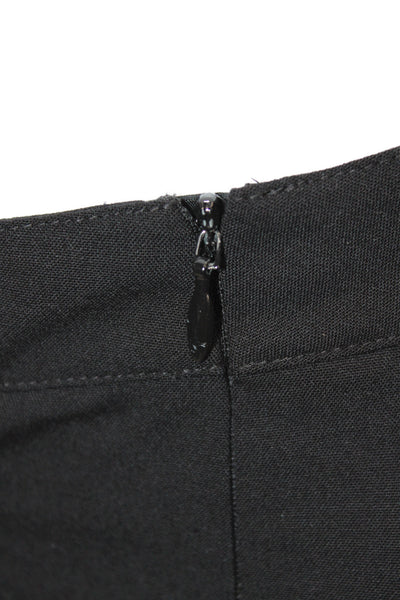 Lafayette 148 New York Women Dress Pants Black Wool Size 10