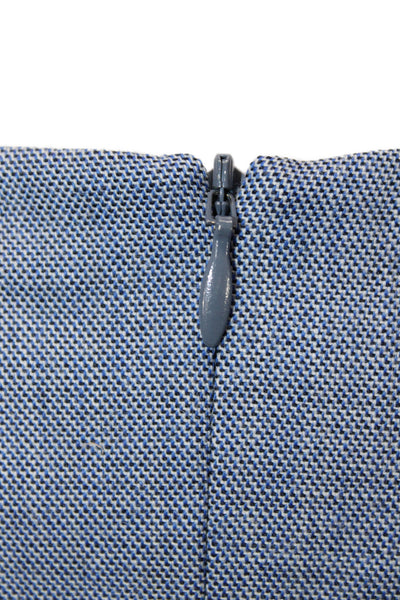 M.M. Lafleur Women Sheath Dress Blue Knee Length Sleeveless Size 6