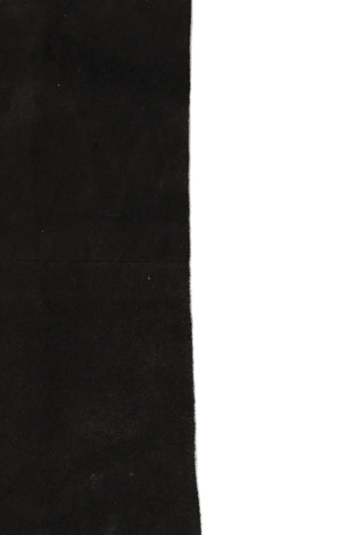 Rani Arabella Unisex Adult Cashmere Throw Blanket Grey Chocolate Brown 52"X40"