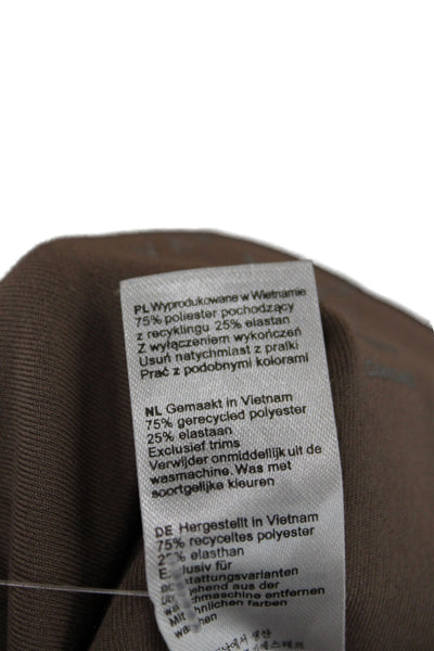 Varley Womens Ankle Leggings Brown Athleisure Size S