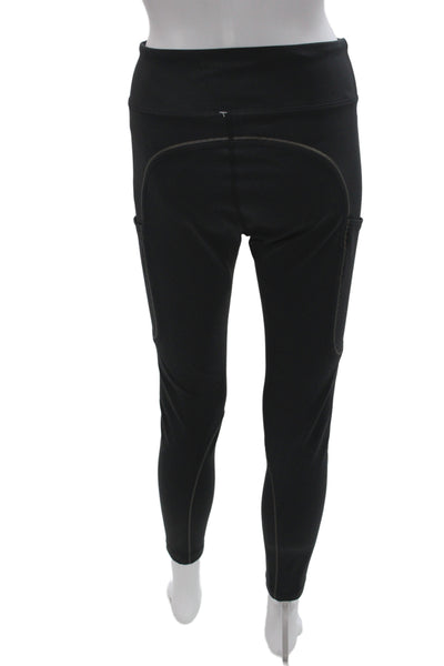 Outdoor Voices Women Ankle Leggings Black Athleisure Pull On Size L