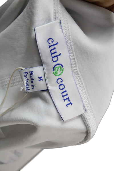 club & court Womens Athletic White Mini Skort Size M