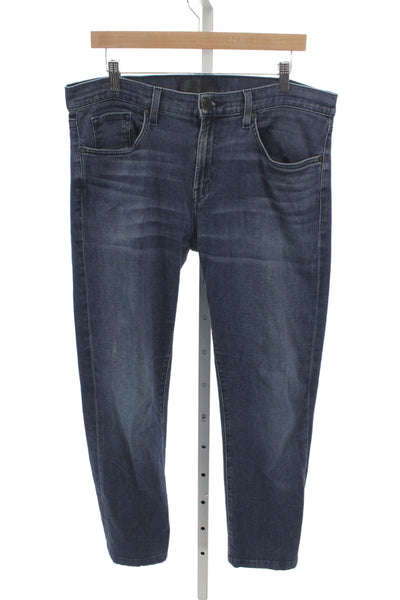 J Brand Women Skinny Jeans Blue Cotton Mid Rise Inseam 29 Size 34