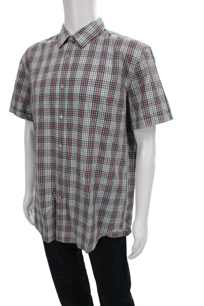 John Varvatos Star USA Men Button-Down Black Skull Graphic Size L