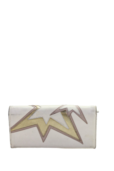 Miu Miu Womens Leather Multi-Compartment Wallet White