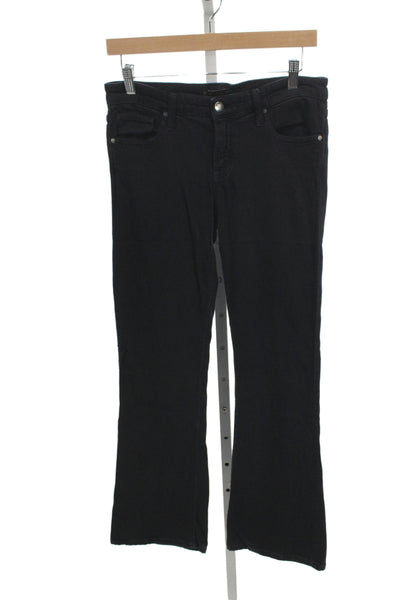 Genetic Denim Womens Bootcut Jeans Black Cotton Size 29