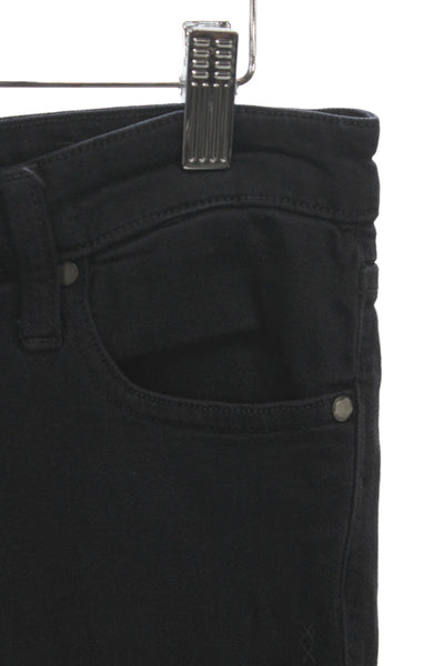 Genetic Denim Womens Bootcut Jeans Black Cotton Size 29