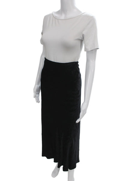 Moschino Cheap & Chic Womens Straight Pencil Skirt Black Rayon Solid Size 10