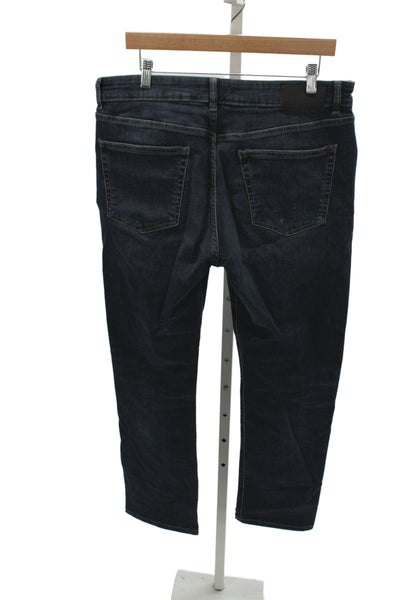 DL1961 Mens Straight Jeans Blue High Rise Cotton Inseam 30 Size 34