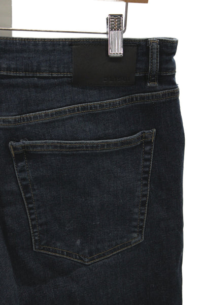 DL1961 Mens Straight Jeans Blue High Rise Cotton Inseam 30 Size 34